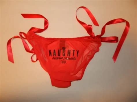 Victorias Secret Underwear Very Sexy String Bikini Panty Size Medium Nwt Naughty 39 99 Picclick