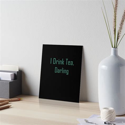 Tom Holland I Drink Tea Darling Art Board Print For Sale By