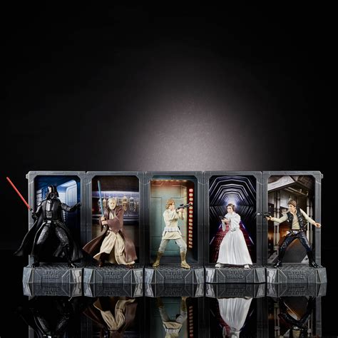 star wars 40th anniversary titanium and black series centerpiece the toyark news