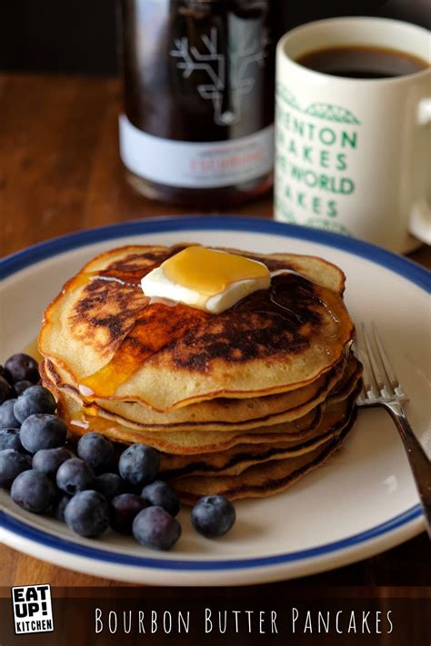 these bourbon butter pancakes are a flavorful update to the classic dull pancake recipe use