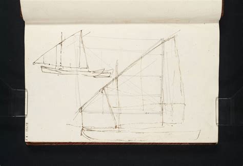 Joseph Mallord William Turner Diagrams Of A Small Shallow Draughted