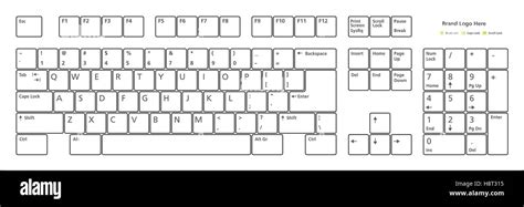 Standard Computer Keyboard Layout
