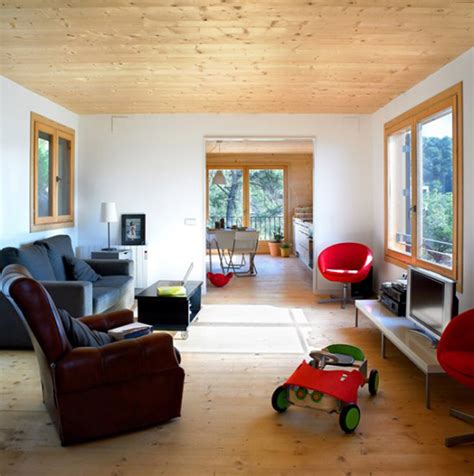 Cool Living Room Prefab Home