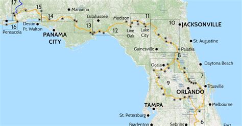 Panhandle Map Of Northern Florida