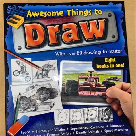 How To Book Art Awesome Things To Draw Book Stepbystep