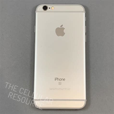 Apple Iphone 6s Unlocked Silver 128gb A1633 Lryx66614 Swappa