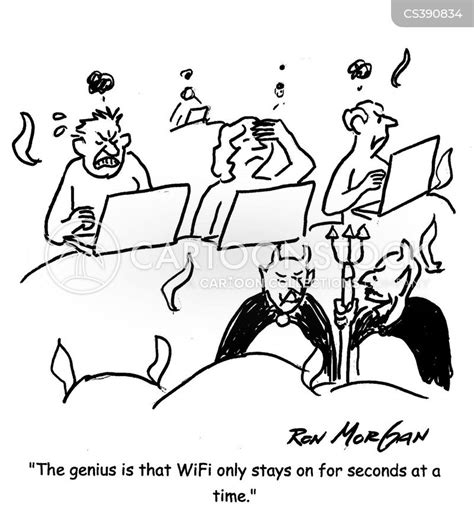 Wi Fi Cartoons And Comics Funny Pictures From Cartoonstock