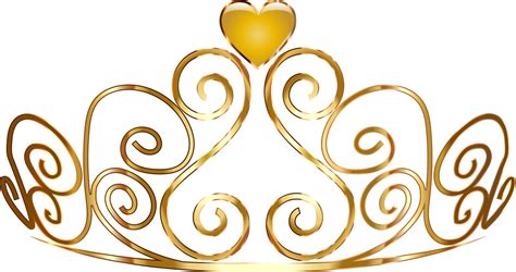 Gold Princess Crown Clipart Png Transparent Png Crown Clip Art Sexiz Pix