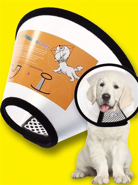 Soft Dog Cone Collar Flexible Plastic Cone For Dogs After Surgery Dog