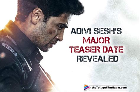 Adivi Seshs Major Teaser Date Revealed