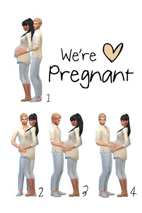 ♥ Were Pregnant ♥ Total 6 Poses For The Gallery 2 For A Pregnant