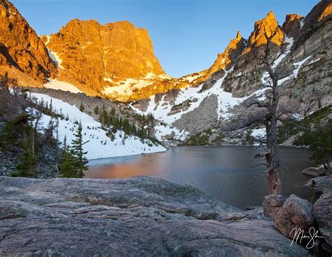 Emerald Lake Alpineglow Emerald Lake Estes Park Rocky Mountain