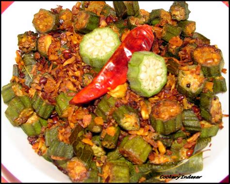 Sukhi bhindi, stuffed bhindi with paneer, pyazwali bhindi, crispy masala bhindi, bhinda ni kadhi, achaari dahi bhindi, bhindi raita, bhindi til ka achaar, bhindi mappas, bhindi in. ! Regional Indian Cuisine Blogroll !: Vendakka Thoran ...