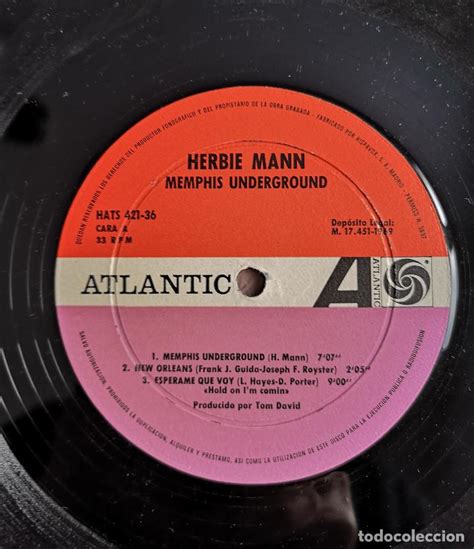vinilo lp herbie mann memphis underground comprar discos lp vinilos de música jazz jazz