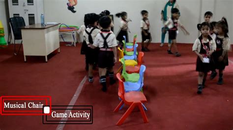 Musical Chair Game Activity Class Lkg Am World School Youtube