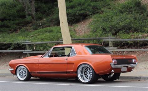 1966 Mustang Badass Restomod Rotisserie Tubbed Classic Ford Mustang