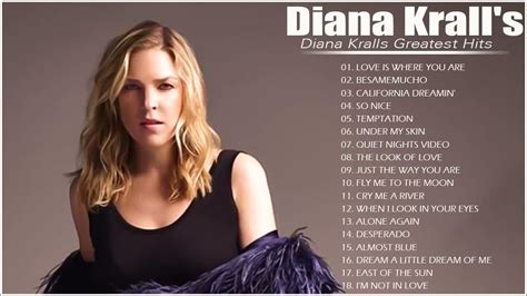 diana krall greatest hits full album 2021 jazz music coleccion youtube music
