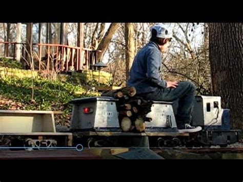 Well, you can finally find genuine bliss in this world. live steam wood logging operations in my backyard train ...