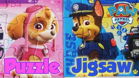 Paw Patrol Jigsaw Puzzle Patrulla Canina Rompecabezas De Nick Jr