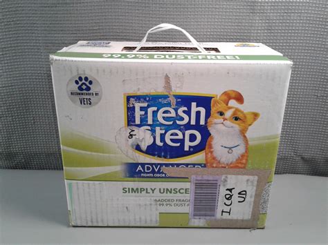 Lot Detail Fresh Step Advanced Simply Unscented Clumping Cat Litter