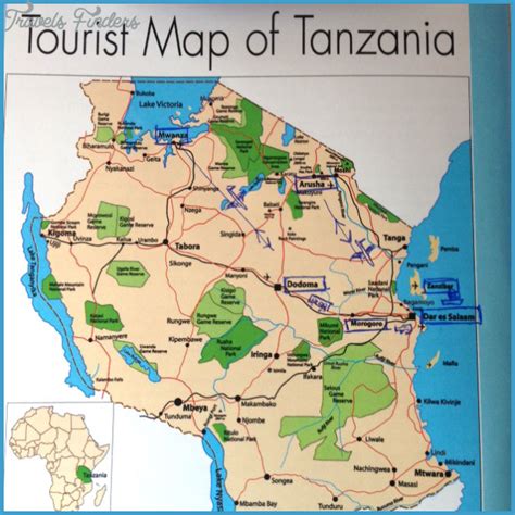 Where Is Tanzania Travel To Tanzania Map Of Tanzania