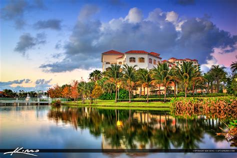 Downtown Palm Beach Gardens Along The Lake Hdr Photography By Captain