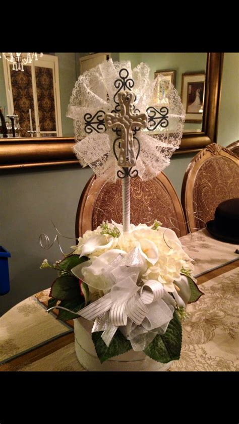 Cross Centerpiece By Milanosny On Etsy Inquire About Special Order Hat