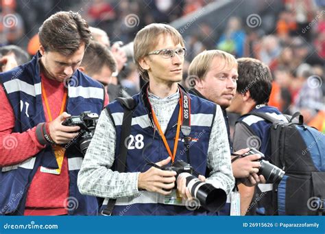 Photographers Waiting For Players Editorial Photo Image Of Champion