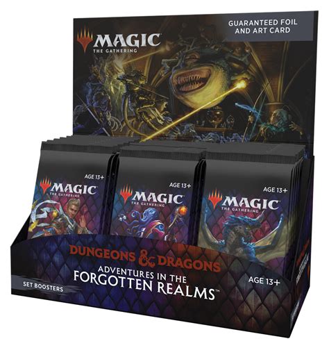 Magic The Gathering Tcg Adventures In The Forgotten Realms Set Booster