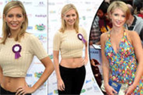 Rachel Riley Flashes Plenty Of Leg As She Takes Part In Bgc Charity Day