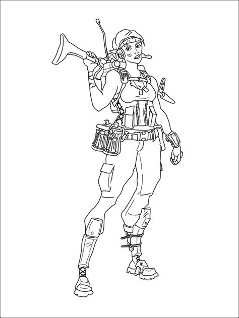 Best Fortnite Coloring Pages Printable Free Coloring