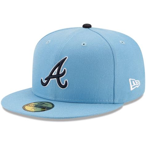 Offset X Atlanta Braves New Era 59fifty Fitted Hat Light Blue