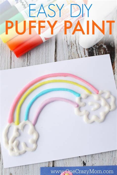 How To Make Puffy Paint Diy Puffy Paint Is So Fun