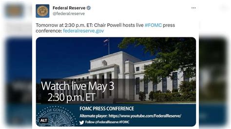 Live Us Fed Meeting Outcome 25 Bps Hike Announced Fomc Committee