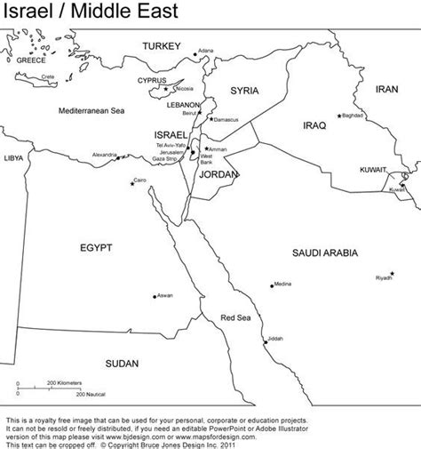 Image Result For Outline Map Of Egypt Palestine Lebanon Syria