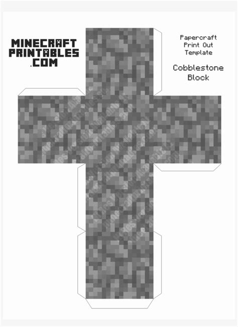 Download Minecraft Printables Papercraft Blocks Clipart Minecraft