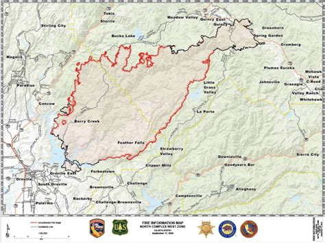 May 31, 2019 · started: North Complex Fire reaches 40% containment; now ranks in ...