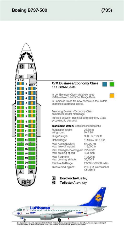 Sitzplan Boeing 747 8 Lufthansa