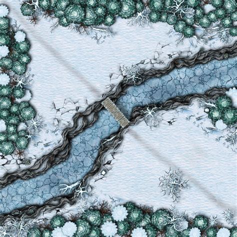 Very Large Winter And Snow Battlemap Inkarnate Create Fantasy Maps Online