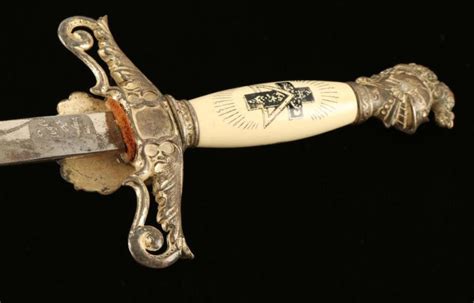 Vintage Masonic Knights Templar Ceremonial Sword