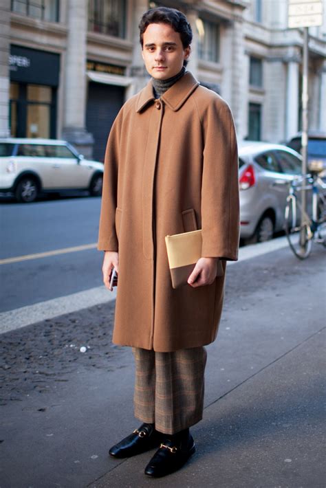 Guccis Fur Loafers Seen On The Streets Of Milan Mens Fashion Week