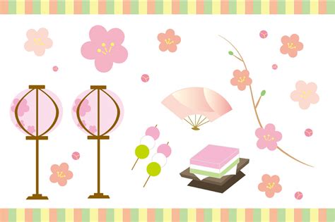 蛤のお吸い物（潮汁） はまぐり、★水、 だしの素、 醤油、 酒、 みりん、 塩、かいわれ（なくても：または三つ葉） by mama^^papa. フリーイラスト ぼんぼり、菱餅、梅の花などのひな祭りの ...