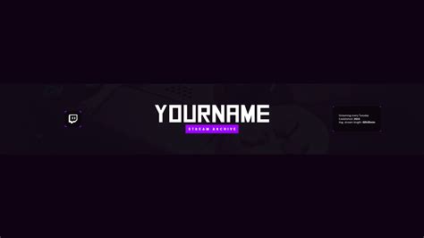 Free Livestream Youtube Banner Template 5ergiveaways