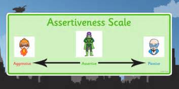 Superhero Assertiveness Scale Teacher Made