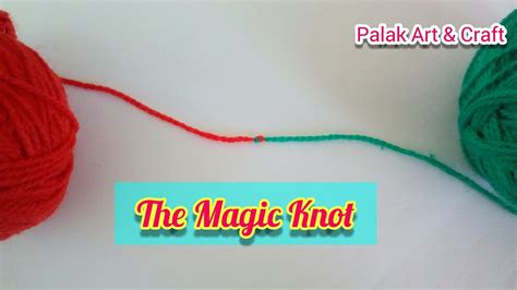 The Magic Knotinvisible Knottwo Yarn Joining Methodcrochet Basics