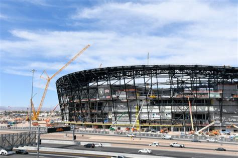 Las Vegas Raiders Stadium Stock Photos Pictures And Royalty Free Images