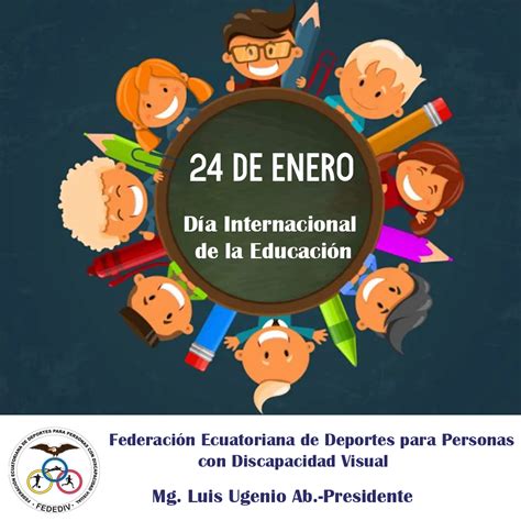 Día Internacional De La Educación El 24 De Enero Se Celebra El Día