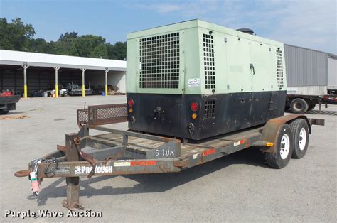 2002 Sullair 750H air compressor in St. Louis, MO | Item K7501 sold | Purple Wave