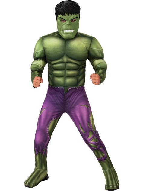 The Avengers Core Hulk Deluxe Boys Costume