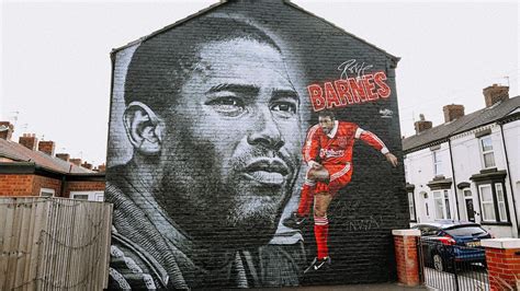 A Tremendous Honour John Barnes On His New Anfield Mural